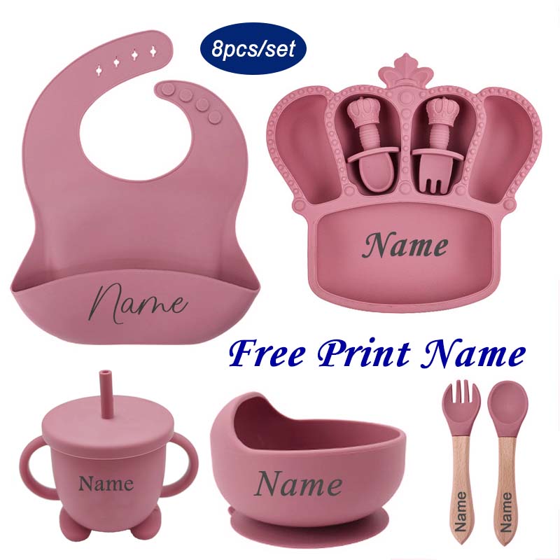 Baby Food Grater - Spersonalizowana nazwa Talerz do karmienia dziecka