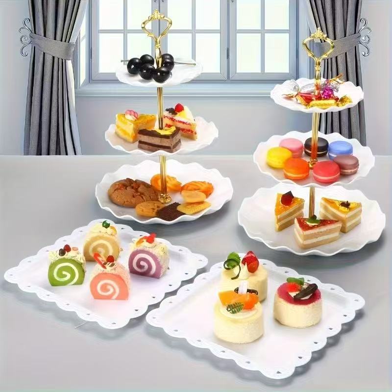 Baby Food Ideas - Zestaw dekoracyjnych tacek na jedzenie -
