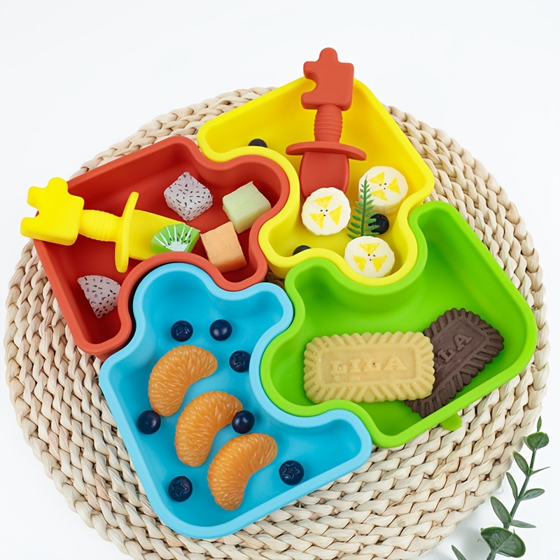 Baby Food Grater - 6 sztuk/zestaw silikonowych przyborów do karmienia