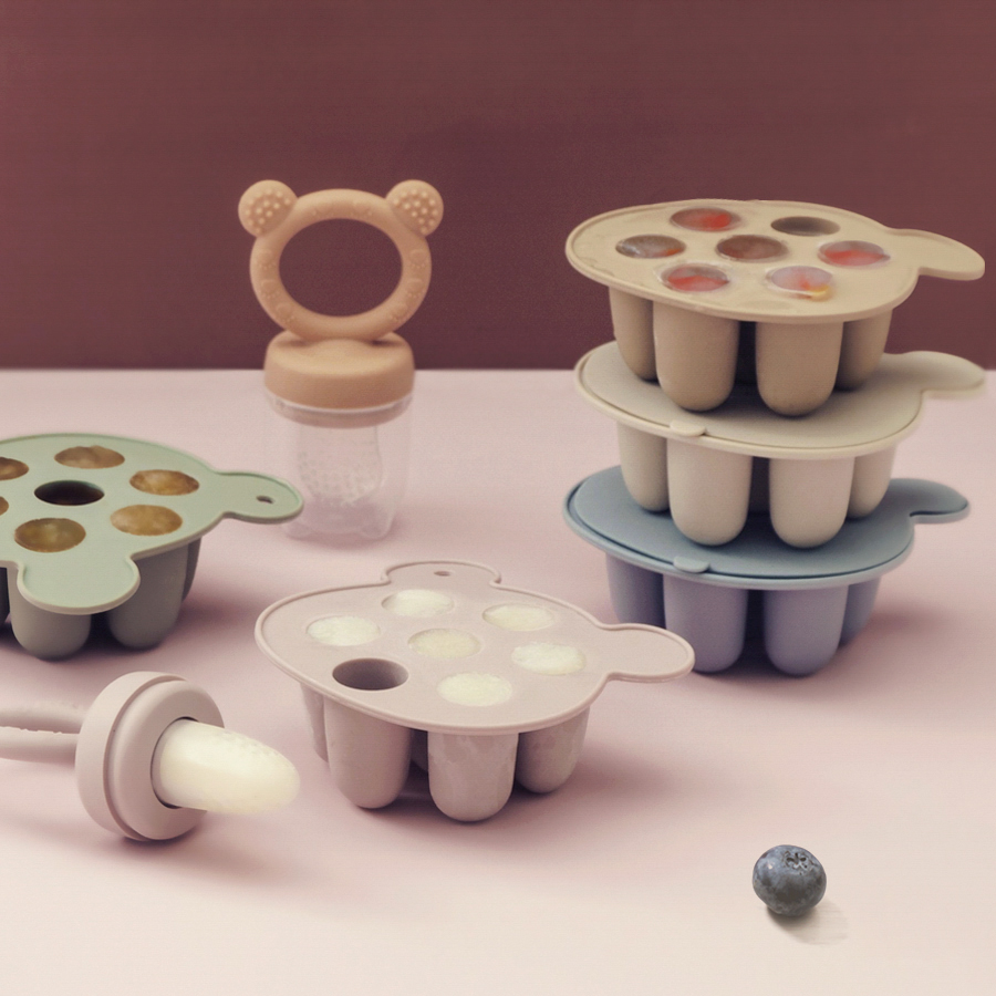 Baby Food Ideas - Forma silikonowa do lodów dla niemowląt,