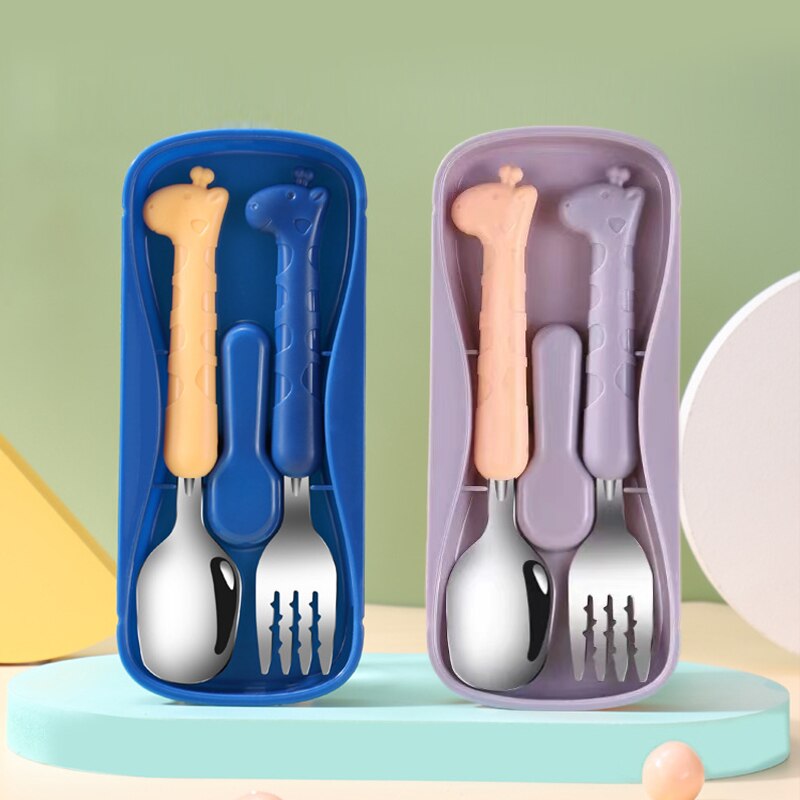 2 SZT. Dziecięce sztućce ze st – Baby Food Grater recenzja i cena