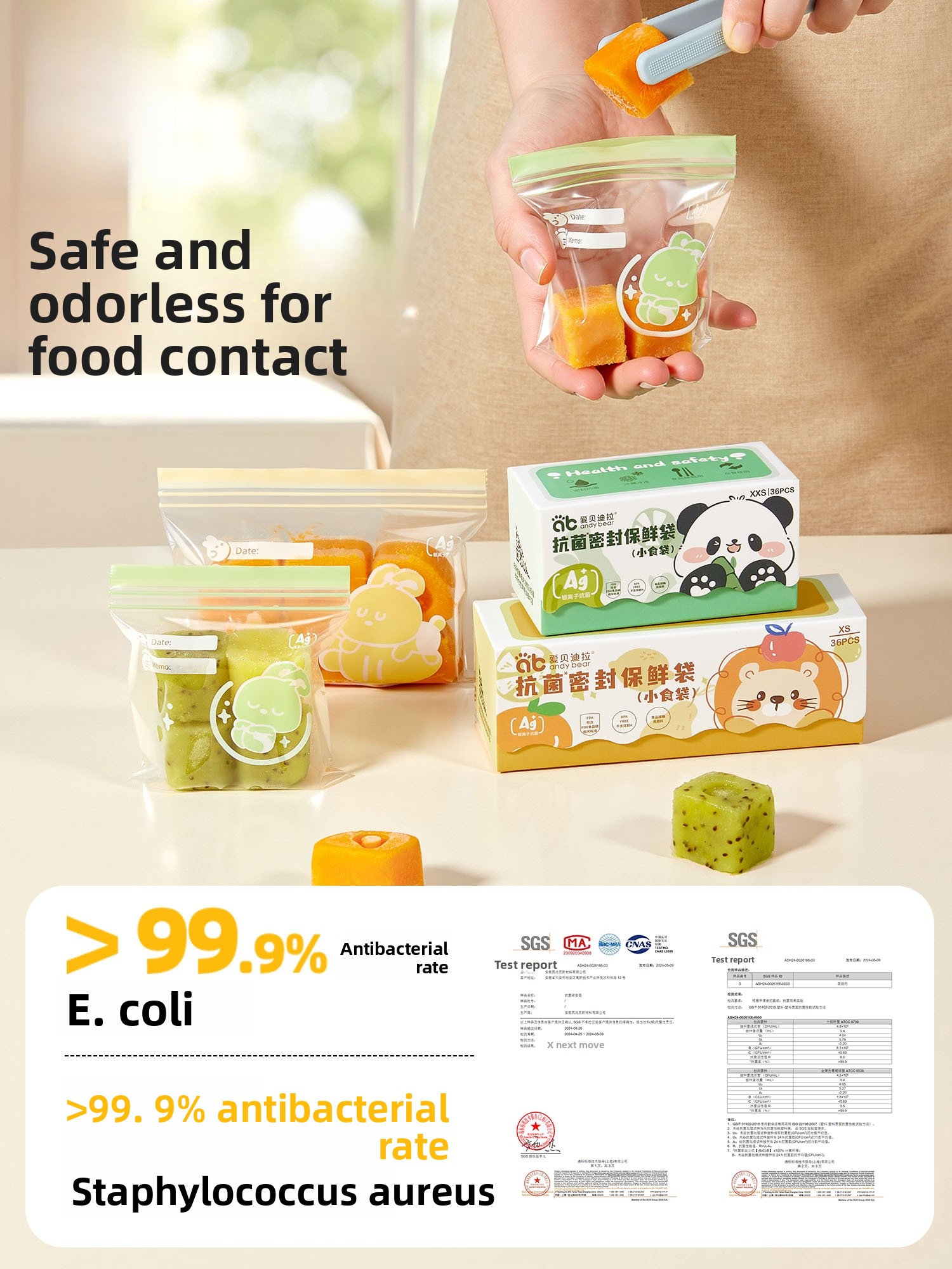 Szczelny woreczek do przechowy – Baby Food Bag recenzja i cena