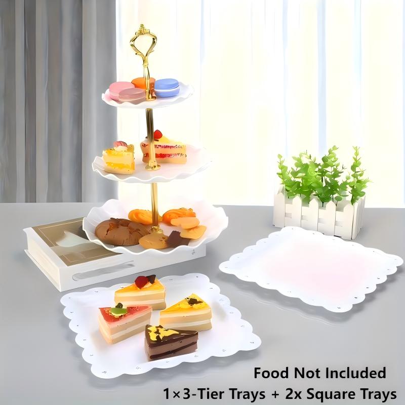 Zestaw dekoracyjnych tacek na  – Baby Food Ideas recenzja i cena